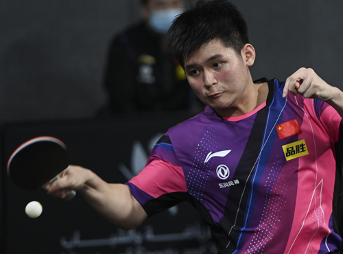 新加坡世乒赛@姜还是老的辣，林诗栋不敌老将波尔出局！